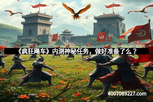 《疯狂飚车》内测神秘任务，做好准备了么？